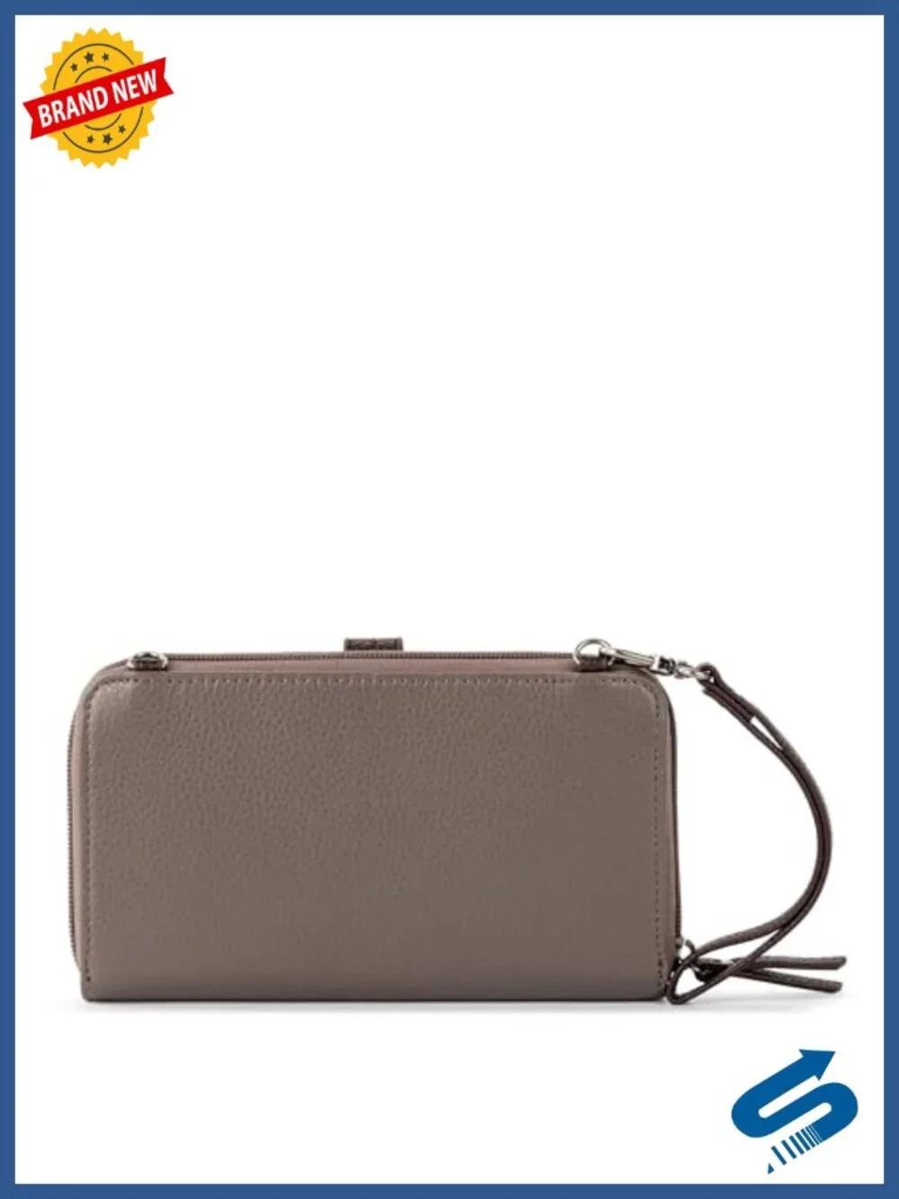 Leather Smartphone Crossbody Purse with Adjustable Strap